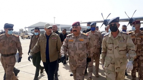 الكاظمي يصل كركوك في أول زيارة له